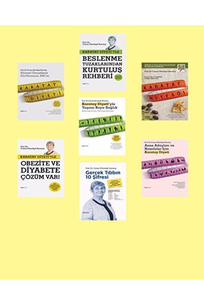 hayykitap Prof. Dr. Canan Karatay 7'li Kitap Seti