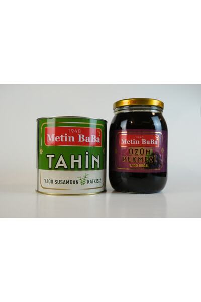 - Tp4: %100 Doğal, Tahin 1750 gr  Üzüm Pekmezi 1900 gr