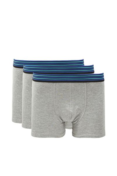 DeFacto Flexible Fabric Standard Mold Boxer 3 τεμαχίων