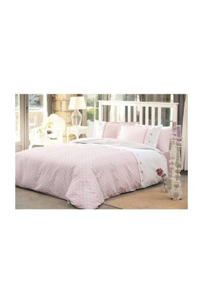 Özdilek Polka Çift Kişilik Ranforce Nevresim Takımı