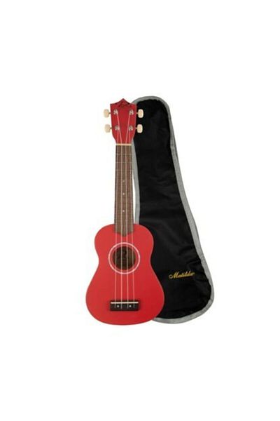 PUKA Pk-10rd Soprano Size Rose Fingerboard and Ukulele with Threshold Case