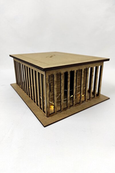 woodsia Işıklı Boyanabilir Anıtkabilir Maketi