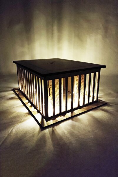 woodsia Işıklı Boyanabilir Anıtkabilir Maketi