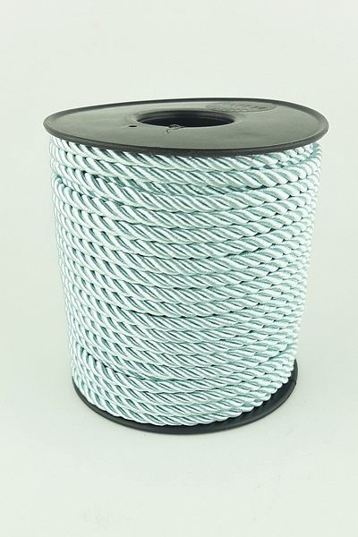 Hobigram Mint Green Cord Rope 3 Mm 10 Mt – Σχοινί πλεξίματος, Κομψό Σχέδιο, Γυναικείο Αξεσουάρ – Σχοινί πλεξίματος