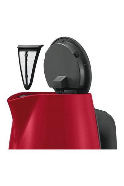 Bosch TWK6A014 سخان مياه وغلاية باللون الأحمر