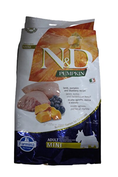 Farmina Nd Pumpkin Tahilsiz Balkabaklı Kuzu Etli Yaban Mersinli Küçük Irk Yet...