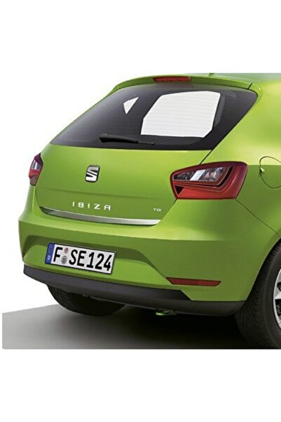 KromGaraj Seat Ibiza Formlu Krom Bagaj Alt Çıtası Paslanmaz 2010 - 2017
