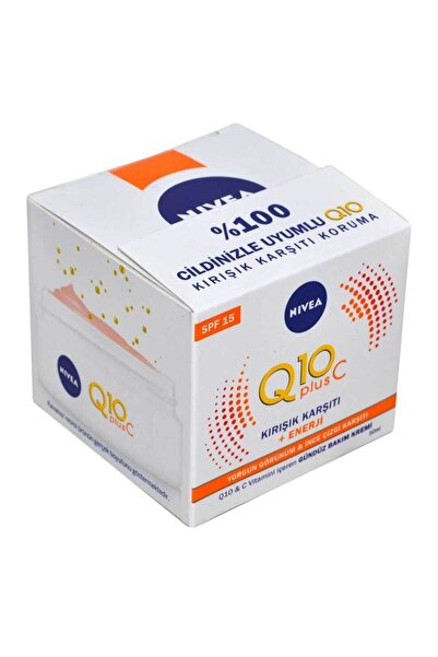 NIVEA Q10 Plus C Gündüz Kremi 50 Ml Kırışık Karşıtı