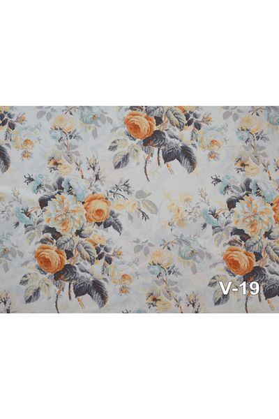 FAAL 100% Cotton Poplin Fabric, Double Duvet Cover Set