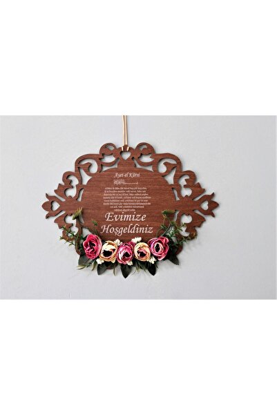 Dekorobi Ahşap Kapı Süsü