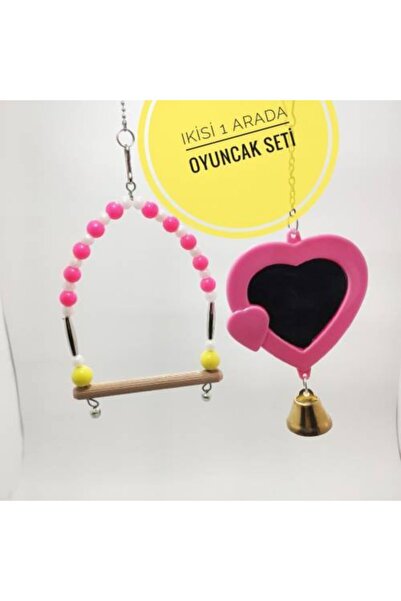 Ozzy Muhabbet Kuş Salıncagı , Kuş Oyuncagı , Kuş Eğitim, Aynalı Kuş Oyuncağı