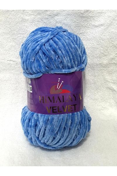 Himalaya Velvet Dark Blue 5 bucăți fire de tricotat