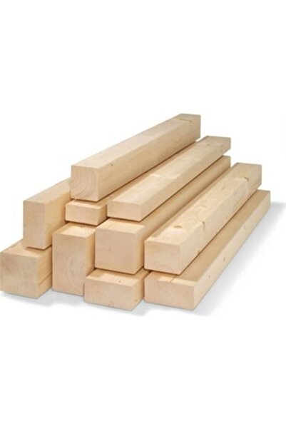 OMEDA Silinmiş Çam Ahşap Kereste 3.6 X4 Cm 4adet 100 Cm Uzunluk