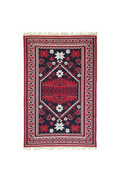 Voho Tekstil Çift Taraflı Kilim Yolluk - Yağcıbedir Motif Geleneksel Otantik