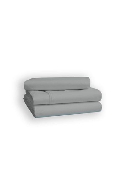 MYSTORY HOME COLLECTION 100% Cotton Double Bed Sheet Gray