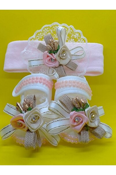 BUKAWEAR مجموعة أحذية باندانا للفتيات الصغيرات مكونة من قطعتين