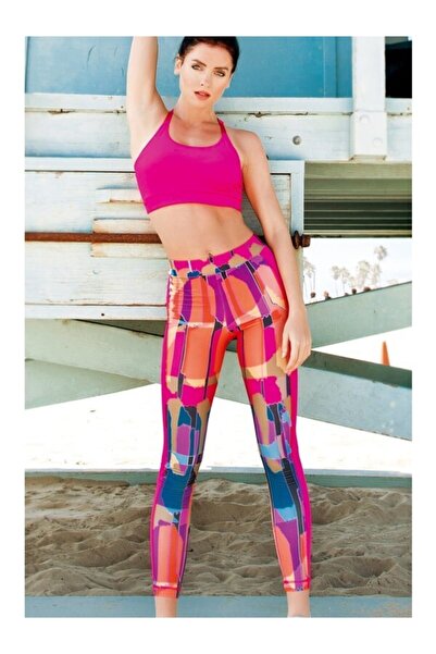 Yeni İnci Ženske roze sportske leggins Gornji i donji deo