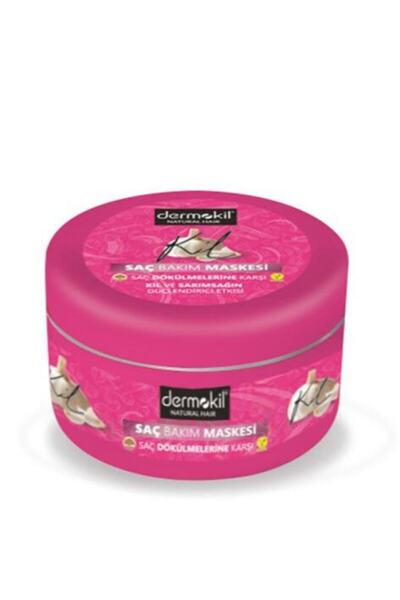 Dermokil Kil Ve Sarımsaklı Saç Bakım Maskesi 300 Gr. Saç Dökülmesine Karşı Etkili Saç Bakım Maskesi