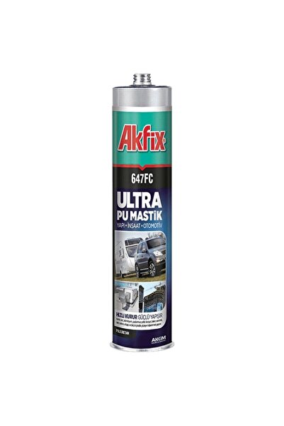 Akfix Pu Mastk Ultra Pu Mastik Otomotiv-yapı 280ml (beyaz)