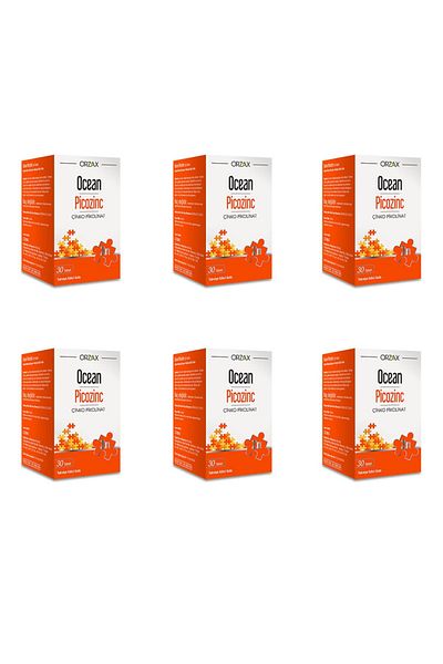 Ocean Ocean Picozinc - 6 Pack 30 Capsules Food Supplement