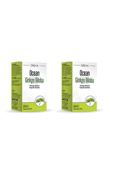 Ocean Ocean Ginkgo Biloba 30 Capsules 2-Pack