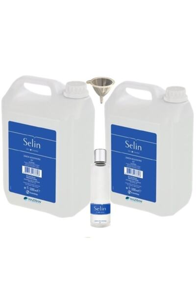 selin kolonya Eczacıbaşından Selin 80° Limon Kolonyası 2 Adet 5 Lt Bidon Seli...