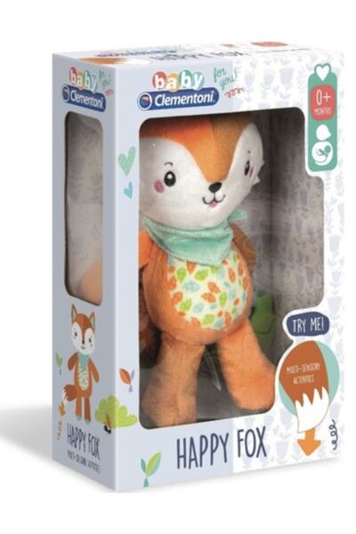 Baby Clementoni Activity Plush Toy Fox