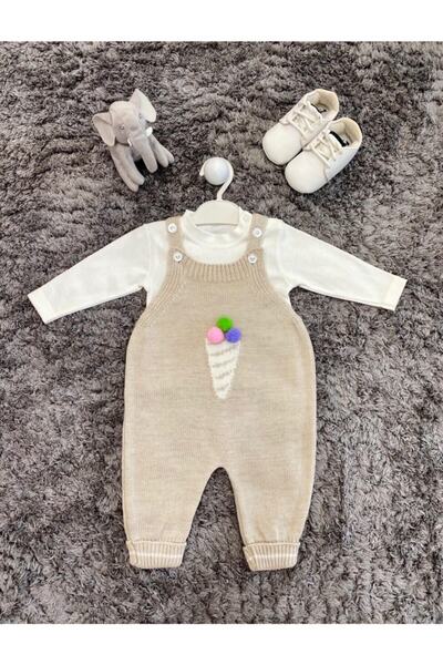 MİNİKAY BABY Bahçıvan Tulum Bebek Takımı