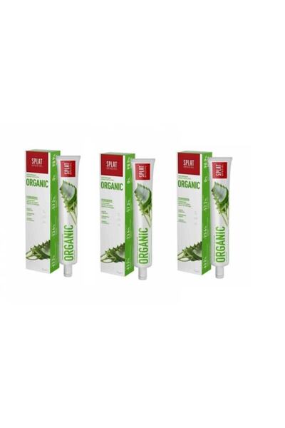 Splat Organic Toothpaste 75 ml 3 Pieces