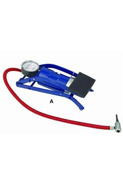 Kısmet Araç Oto Bisiklet Motosiklet Hava Pompası Göstergeli Ayak Pompası Smar...