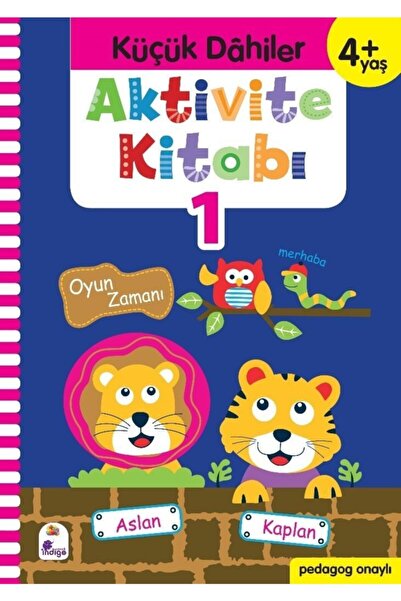 İndigo Çocuk كتاب أنشطة العبقرية الصغيرة 1 (4+ سنوات)