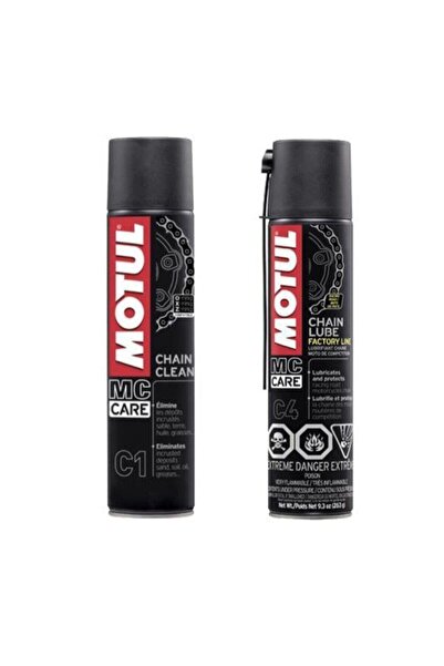 Motul Racing Motosiklet Zincir Temizleme Ve Yağlama Seti 2020/12 Üretim