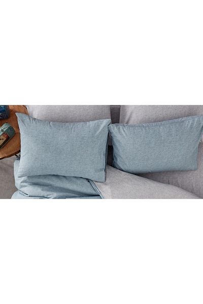 miss linda home collection Μαξιλαροθήκη 100% βαμβάκι (Ranforce) 2 τεμαχίων