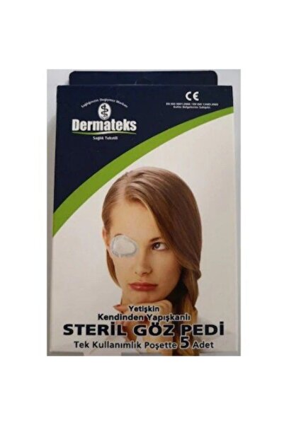 Dermateks Göz Pedi Yetişkin Klasik 5 Li Steril5.5 X 9cm