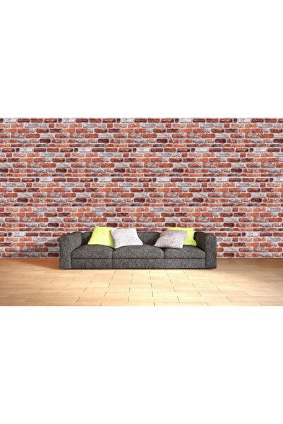 Pandekor 5 Adet (2,5M2) X Tuğla Desenli 3 Boyutlu Renkli Strafor Köpük Duvar Kaplama Paneli (BR-545)