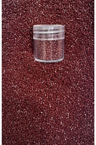 Hedef Bijuteri خرز ميوكي ديليكا بني Db-1134 - صندوق رقم: 227 - 11/0 - 7,5 جرام