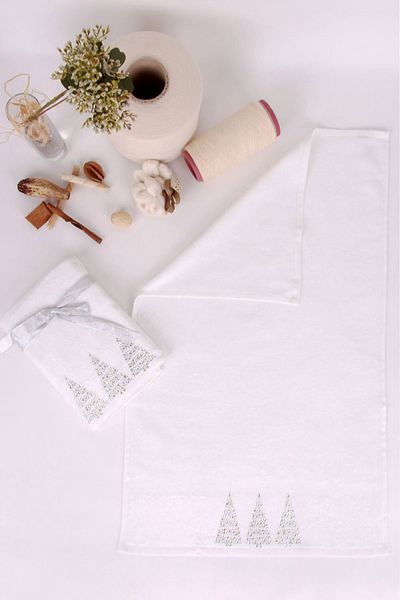 Baveno 100% Cotton 50x70 2-Piece Hand Towels
