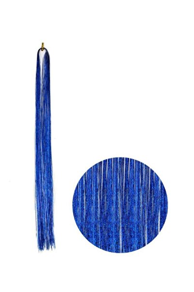 MERRYS Glitter pentru păr de culoare albastră - Hair Tinsel