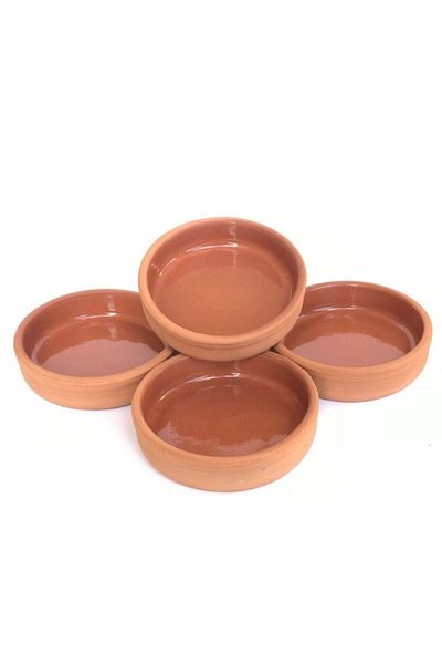 Topsan Natural Soil Casserole Set (Small Size Pack of 4)