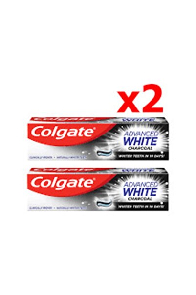 Colgate معجون أسنان لتبييض الأسنان بالفحم المنشط 75 مل + 75 مل
