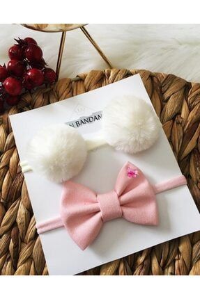 Derinkids 2 Li Pembe Kelebek Bebek Bandana Seti Fiyati Yorumlari Trendyol