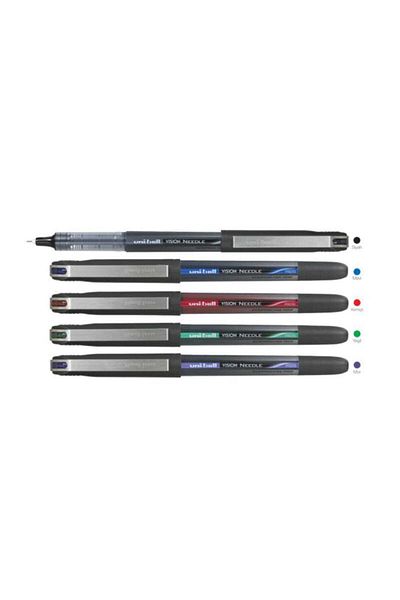 Unibal Uni-Ball Vision Needle 0.5 Needle Pen - Red