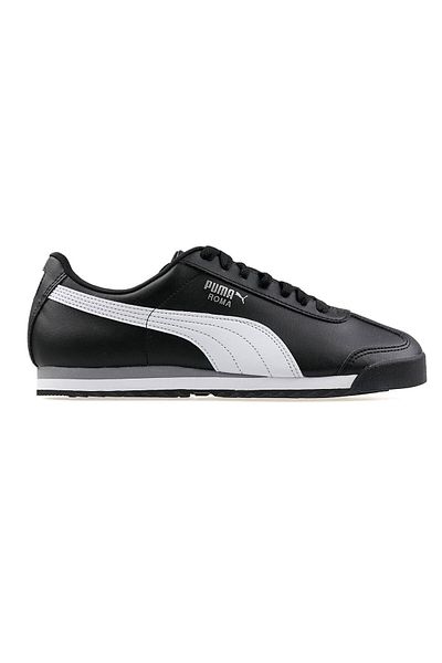 Puma 353572 Roma Men's Black White Casual Sports Shoes