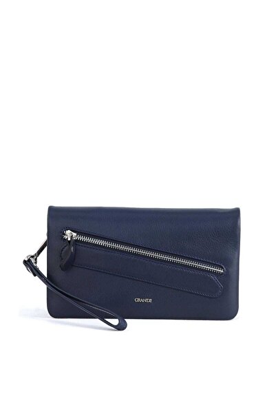 Grande Lacivert Unisex El Çantası Gradne4272Hakıkıderılacıvert