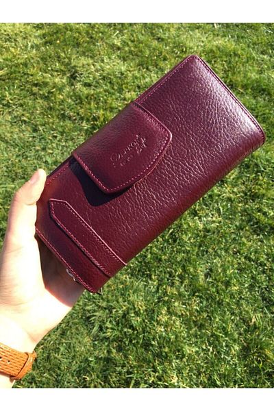 DERKON Multi-Purpose Genuine Leather Women's Wallet