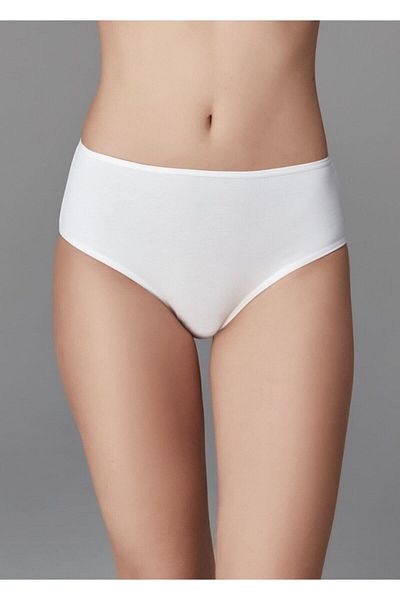 Eros Γυναικείο λευκό ψηλόμεσο πακέτο 5 Ersk760