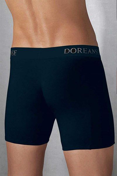 Doreanse Ανδρικό Navy Blue Modal ριγέ μπόξερ 1780
