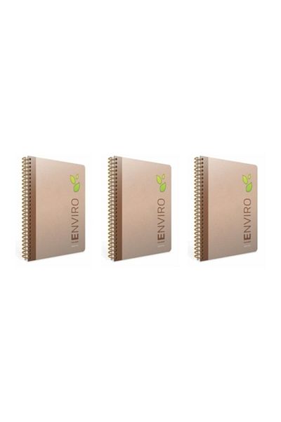 Gıpta 100 Sheets Lined Notebook 17x24 cm 3 Pack
