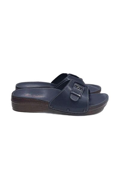 Pierre Cardin Women's Buckle Adjustable Anatomical Daily Slippers
