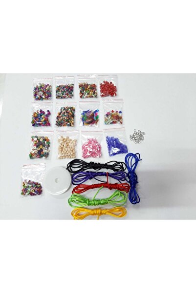 ipçi memo Boncuk Bileklik Yapma Seti 21 Parça